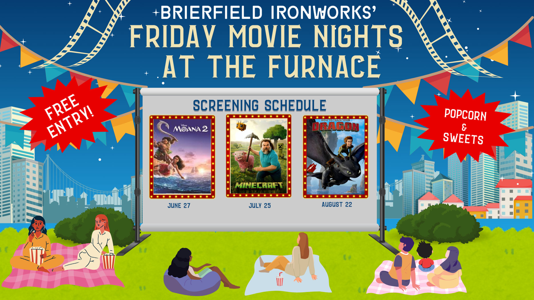 2025 Friday Movie Nights at Brierfield State Park_v2