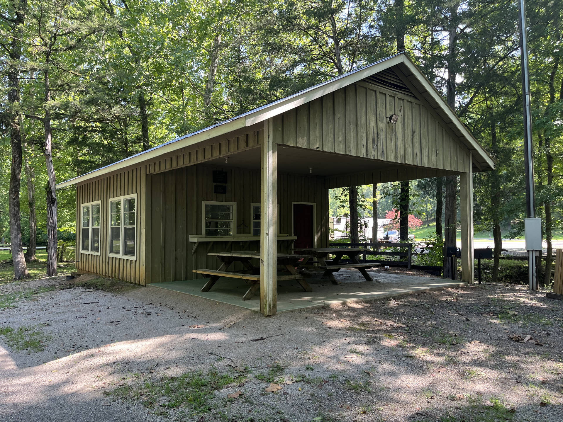 BBQ Facility at Brierfield Ironworks State Park
