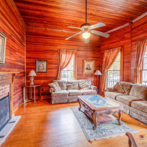 Hayes Morton Cabin at Brierfield Ironworks State Park