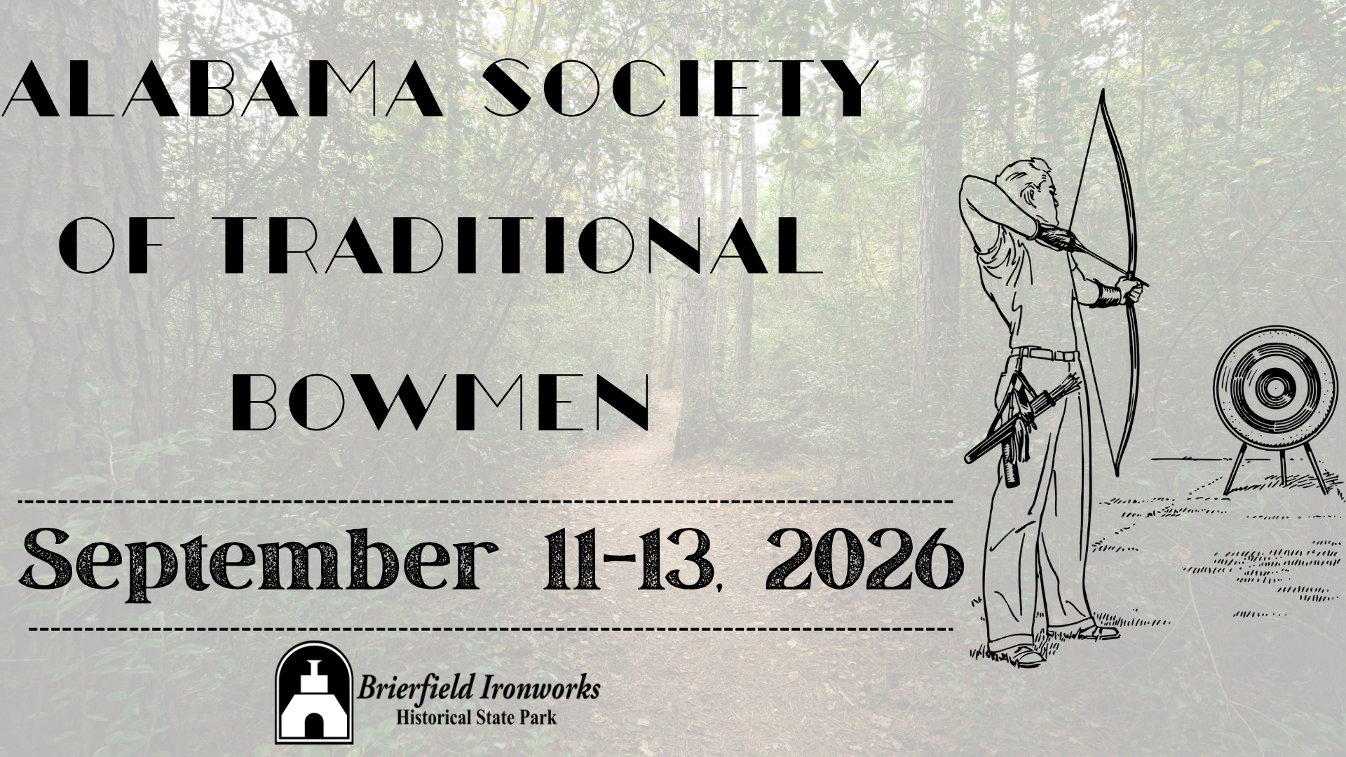 September 11-13 ASTB Bow Shoot at Brierfield Park